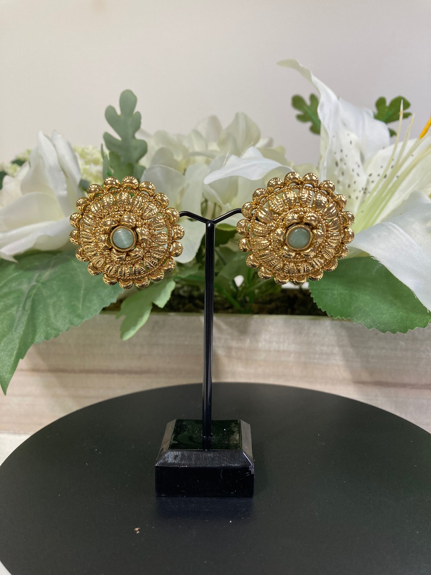 Gold plated studs