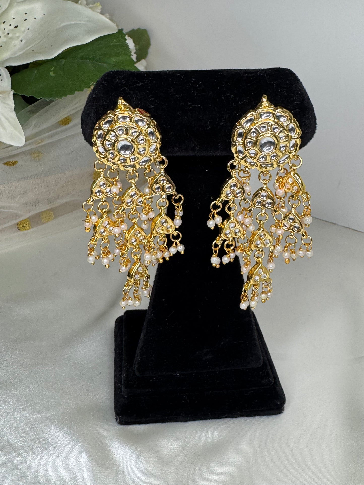 Kundan necklace set
