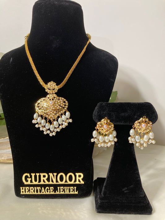 Real gold look jadao set