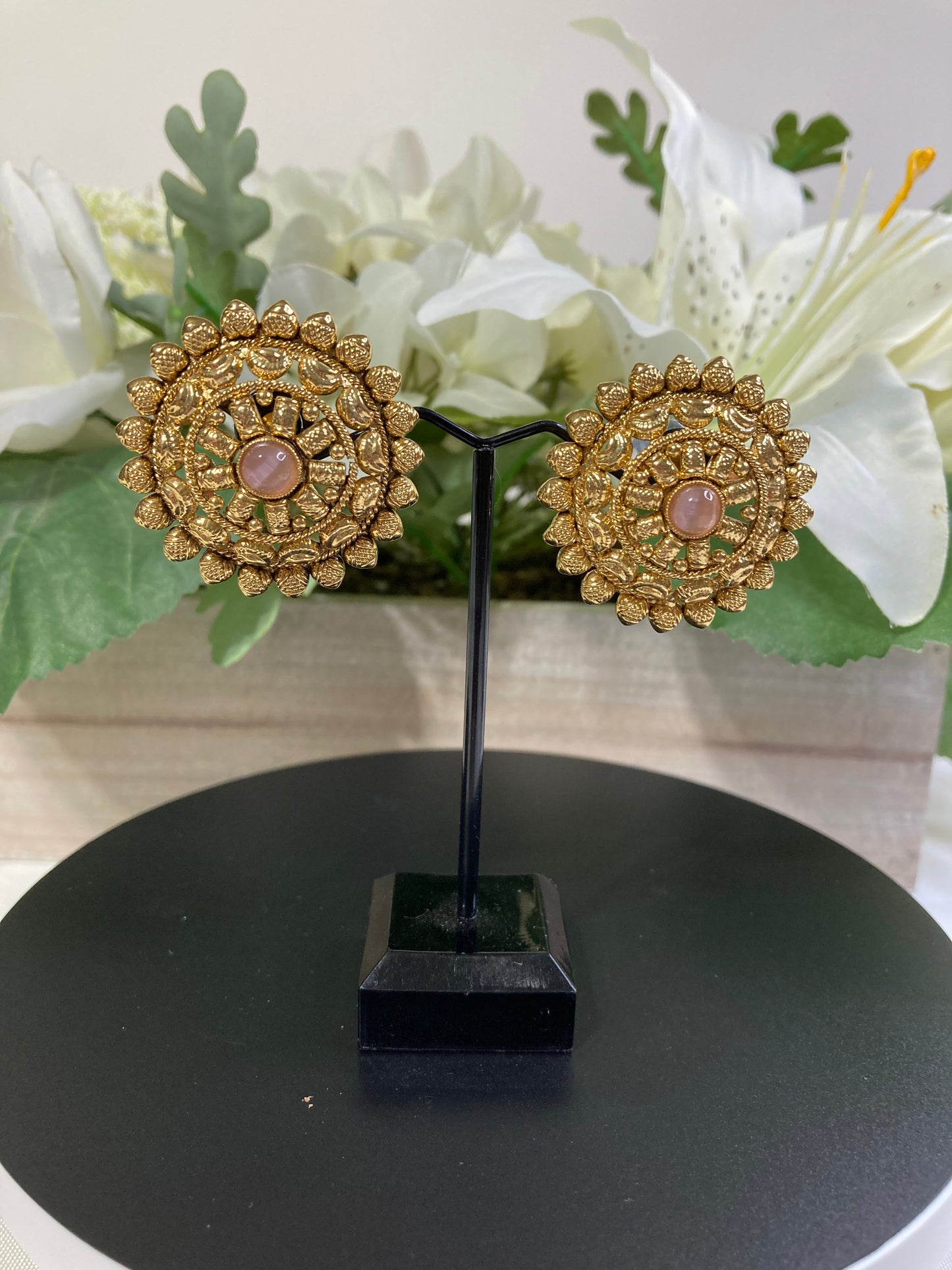 Gold plated studs